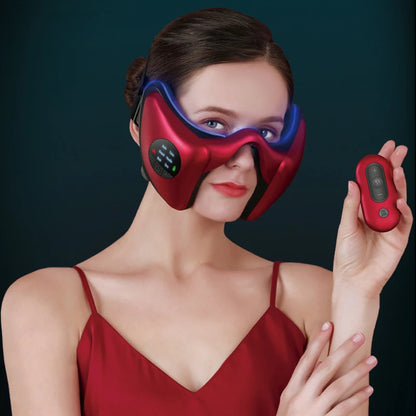 V-shaped facial massager