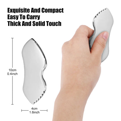 1 x Stainless Steel Gua Sha Facial Tool