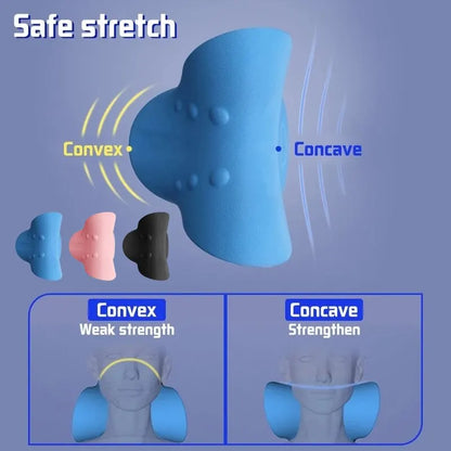 Oreiller de dispositif de traction chiropratique cervicale