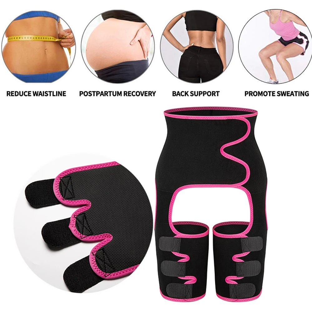 3 in 1 Women's Waist and Thigh Trimmer