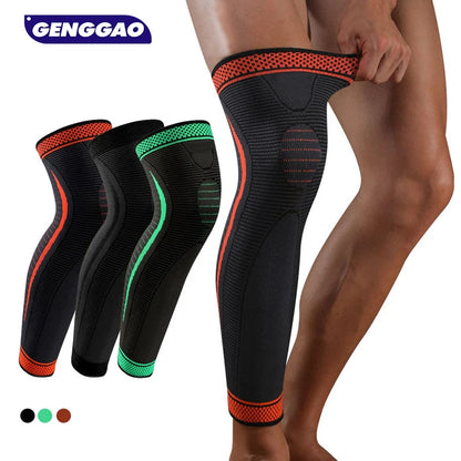 GENGGAO-Manchons de Compression pour les jambes ,1 pièce