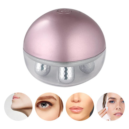 3D EMS Micro Current Electric Face Massager