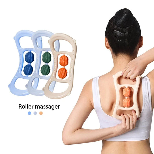 Ergonomic neck and back massage