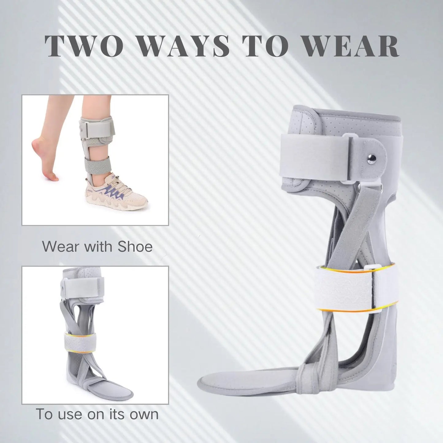 AFO-medical foot splint, flushing foot orthosis