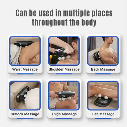 Four Head Muscle Massage Gun