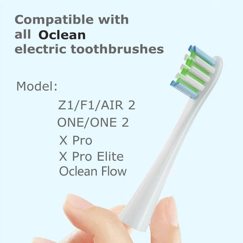 Têtes de brosse de rechange pour Oclean Flow/X PRO Elite/X PRO /F1/Z1/One/ Air2