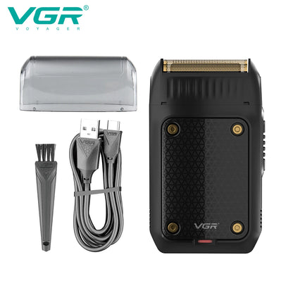 VGR -Rasoir électrique Professionnel Rasoir Portable V-353