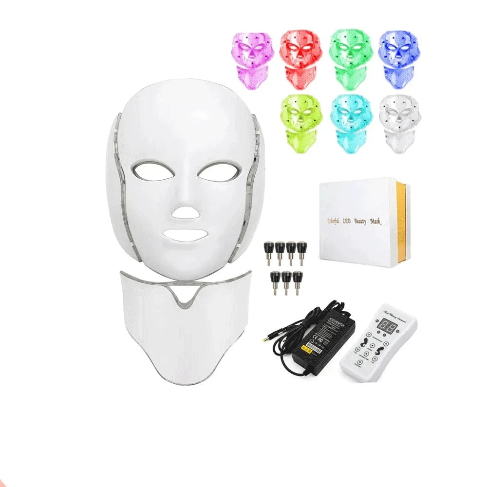 LED-Licht-Phototherapie-Gesichtsmaske