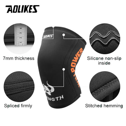 AOLIKES-Compression Knee Brace. 1 Pair