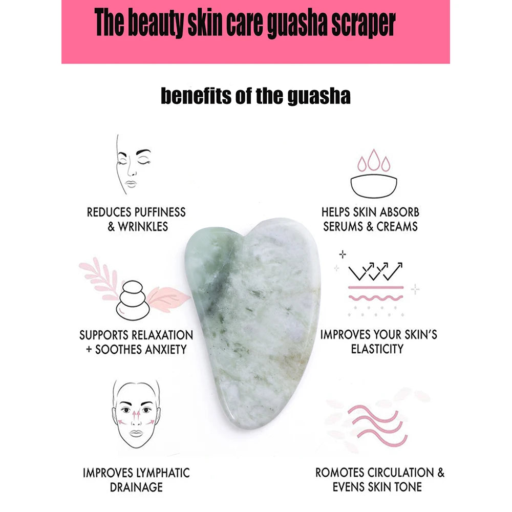 Gua Sha Scraper for Facial Care