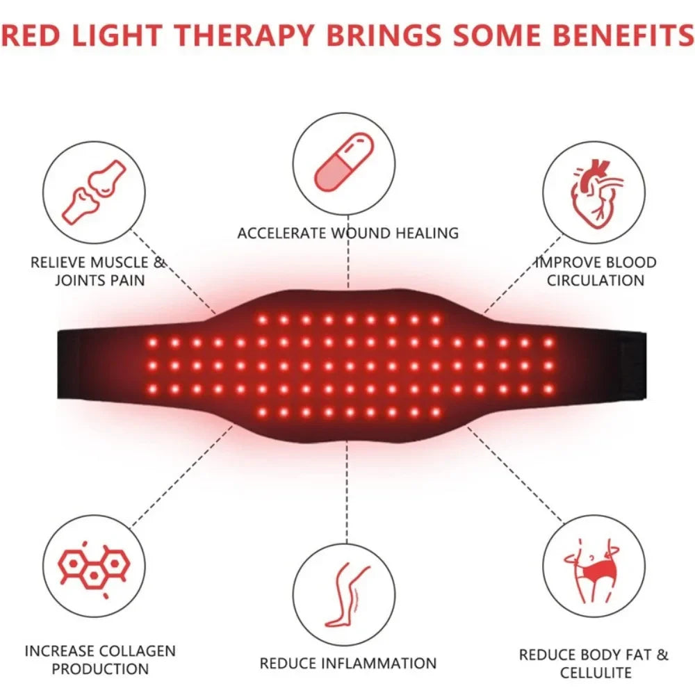 Red Light Therapy Round Belt