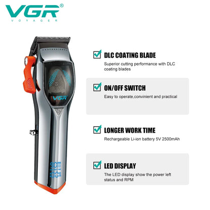 VGR-Professional hair clipper -V-647