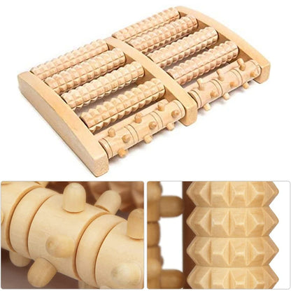 Wooden Foot Energy Roller