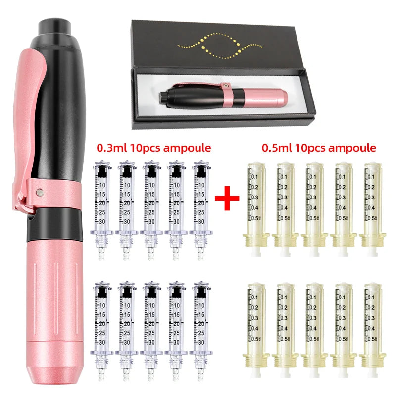 Einstellbarer Druckstift, Hyaluronsäure