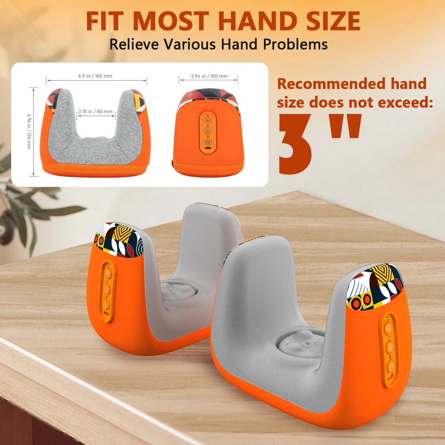 Electric hand massager