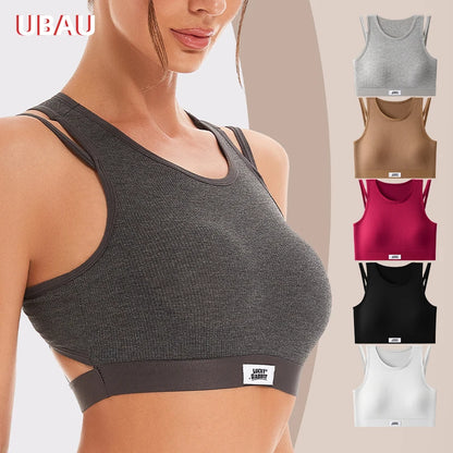 Soutien-gorge de sport sans bords pour femme