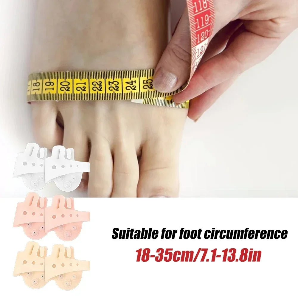 1 pair of toe separators 