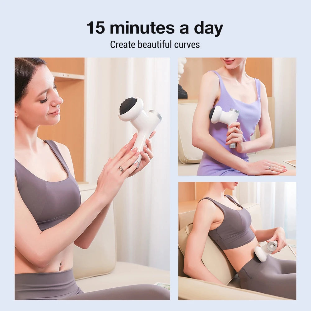 Electric body shaping slimming massager