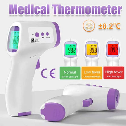 Multifunction thermometer, 4.2 three-color retro front display