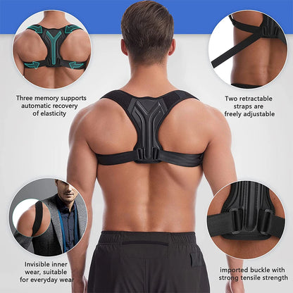 Ceinture de soutien réglable pour la posture du dos