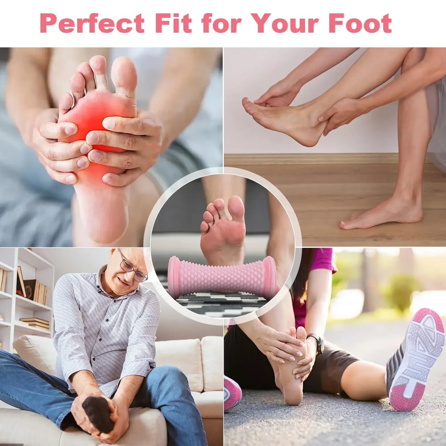 Plastic Manual Foot Massager