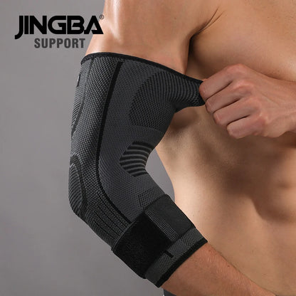 JINGBA -1 Pc Compression Protective Elbow Pad