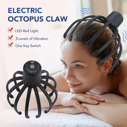 Electric head massager with three speeds