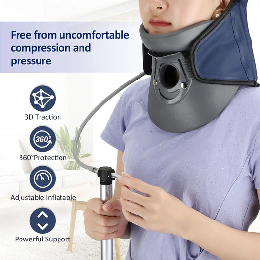 Adjustable Inflatable Cervical Traction Device