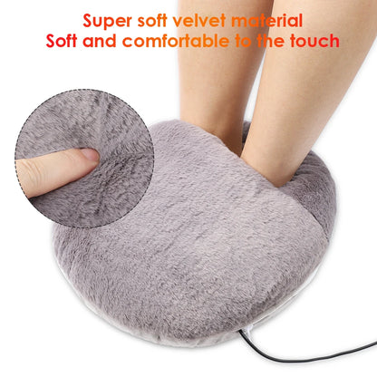 Coussin chauffant électrique USB pour les pieds