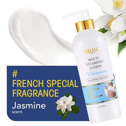 AILKE-Crème hydratante éclaircissante multi-vitamines -500ml