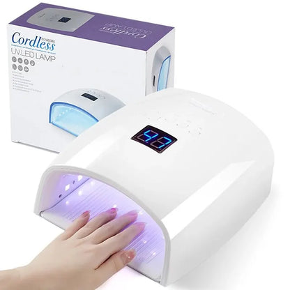 Sèche-ongles sans fil pour vernis gel, lampe à ongles LED UV