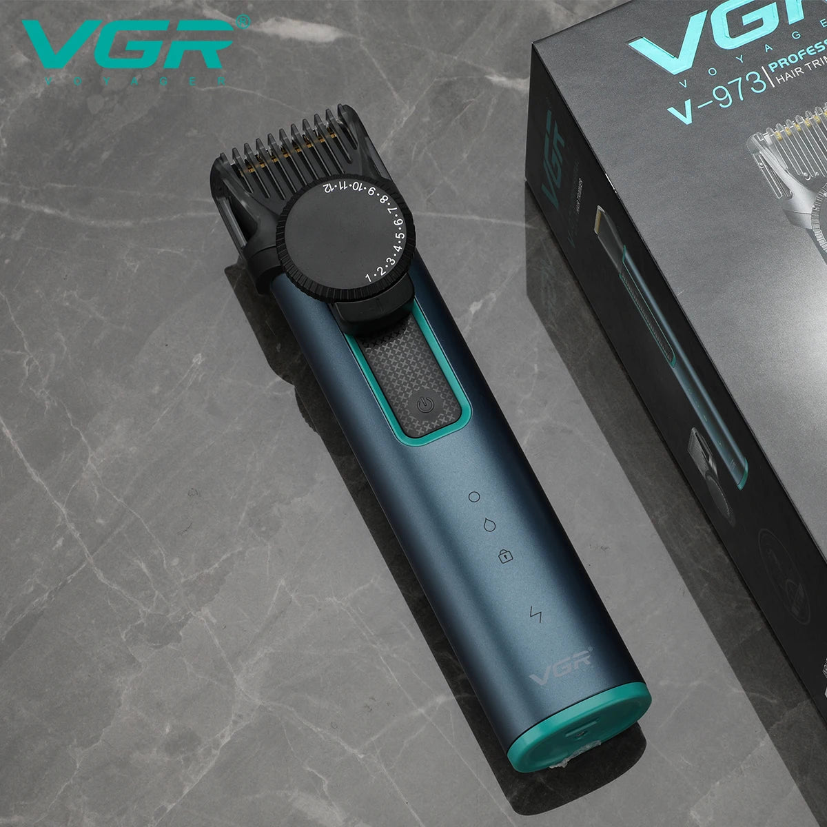 VGR - Professional Hair Clipper for Men V-973