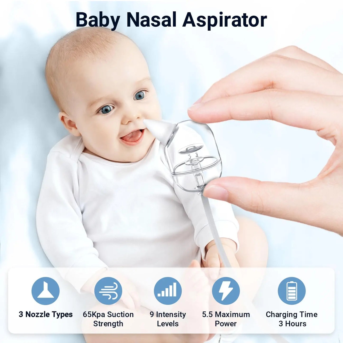 Aspirateur nasal électrique pour enfant