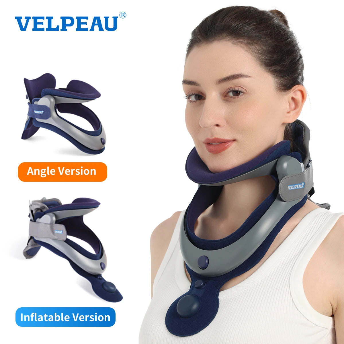 VELPEAU- Inflatable Neck Traction Device