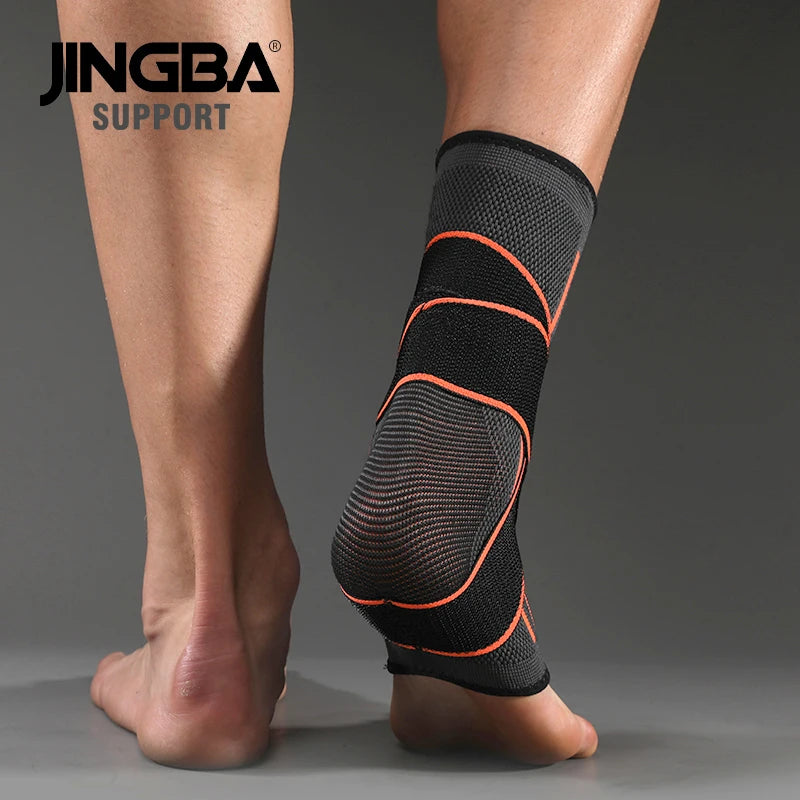 JINGBA-1 Piece Ankle Brace Compression Sleeve