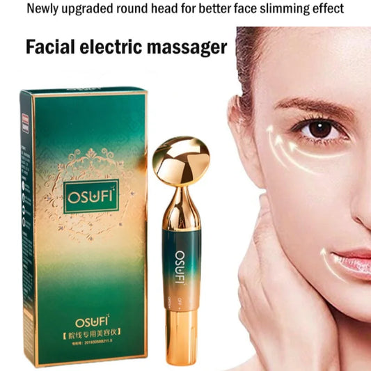 Rouleau de massage facial électrique pour femme