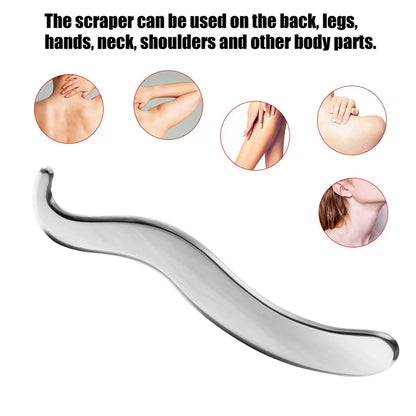 1 Piece Stainless Steel Guasha Scraping Massager