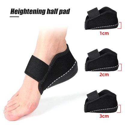 GENGGAO-1 Pair Unisex Invisible Gel Heel Pads