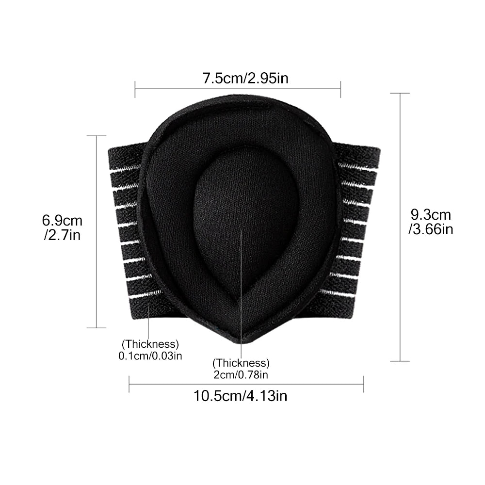 1 paire de supports de voûte plantaire respirants