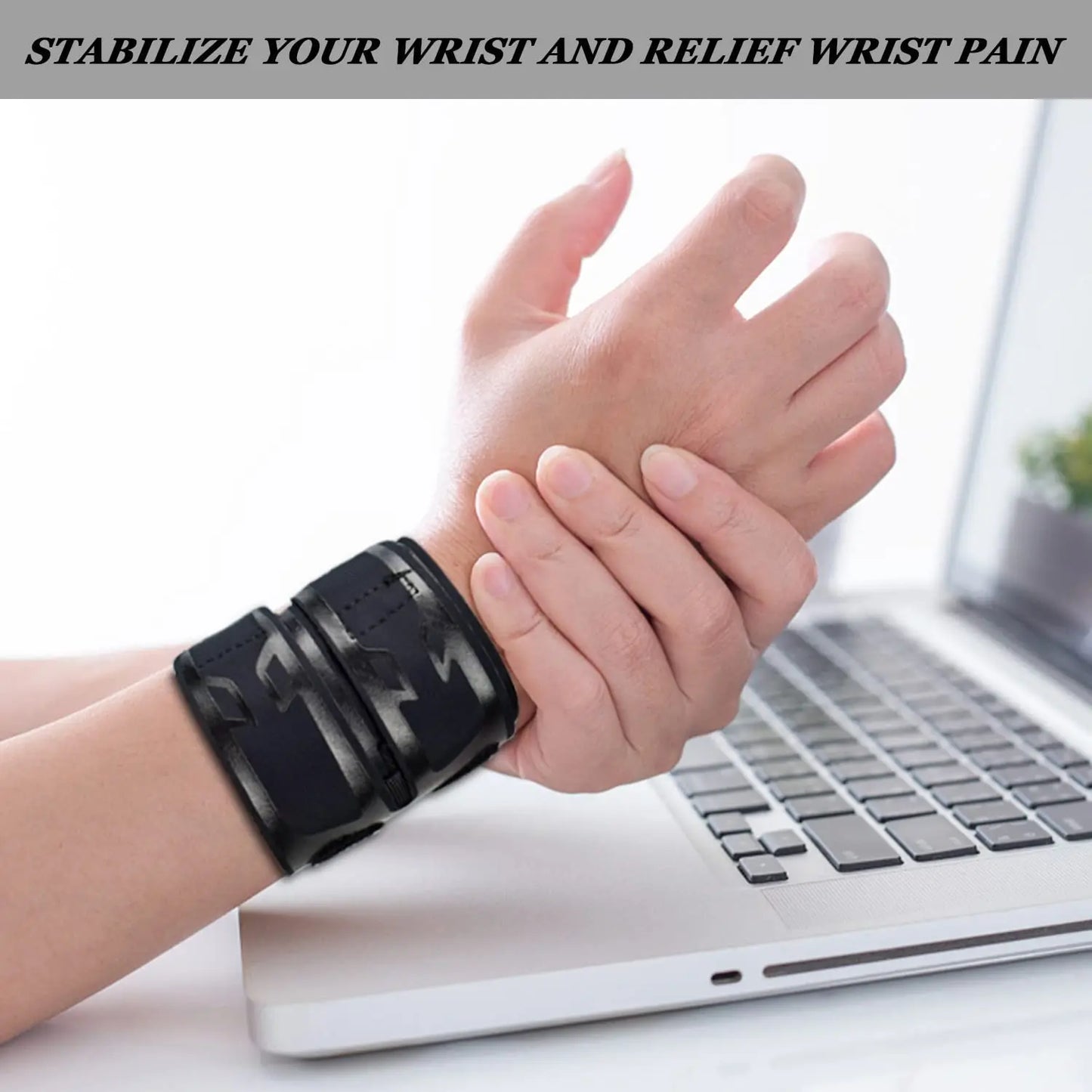 AOLIKES-Ultra-Thin Compression Wrist Brace