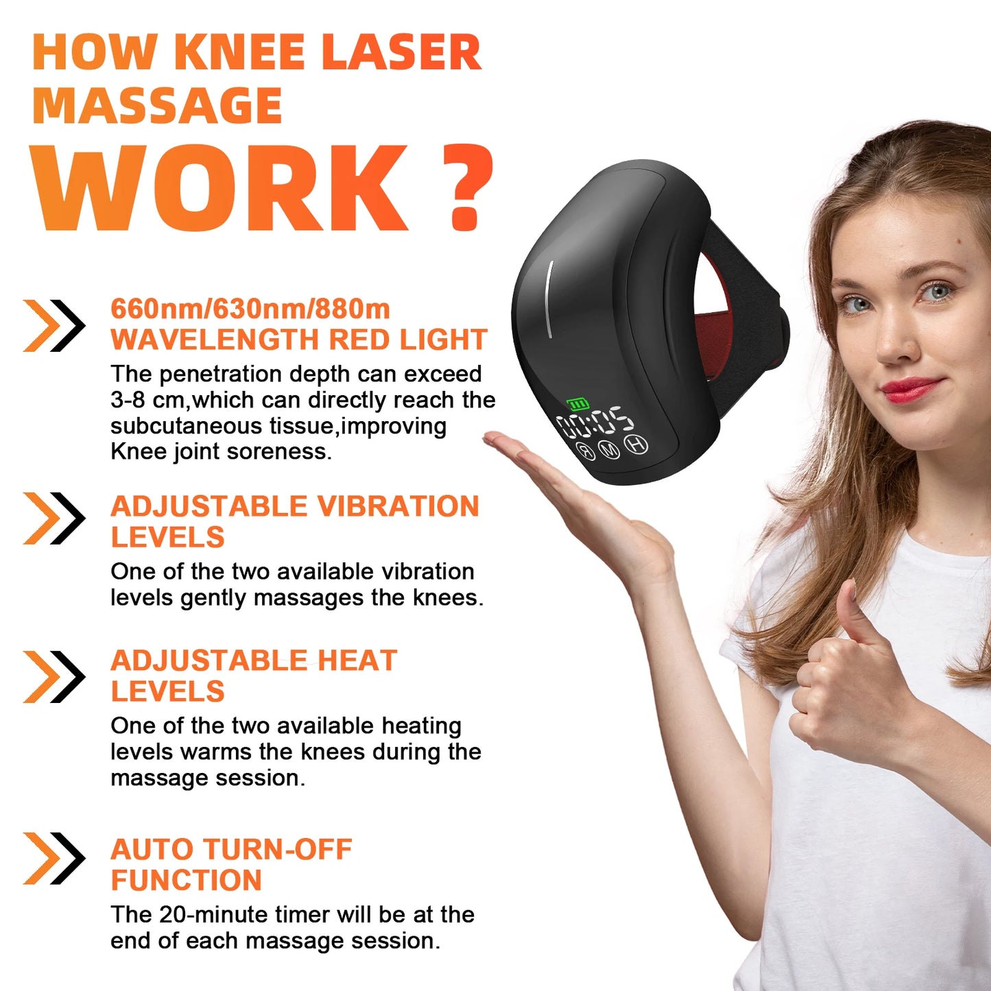 KTS-Laser Therapy Device for Knee