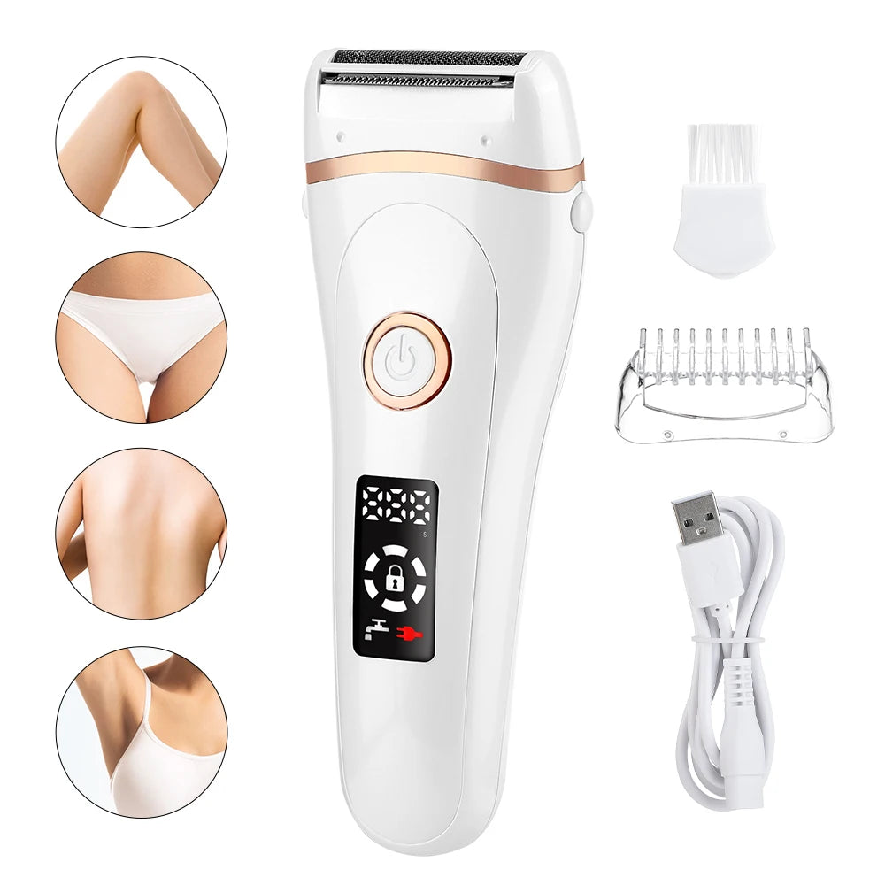 Painless electric epilator for women