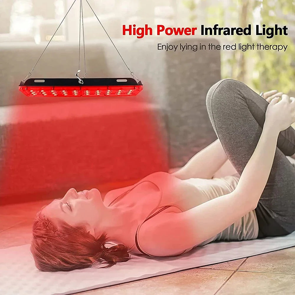 Red Light Therapy Device with Adjustable Stand