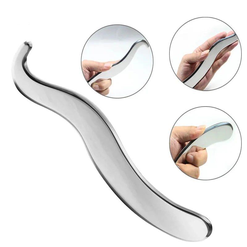 1 Piece Stainless Steel Guasha Scraping Massager