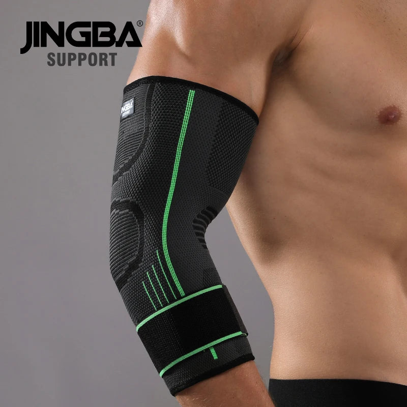 JINGBA elastische Ellenbogenbandage für Golfer, 1 Stück