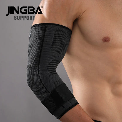 JINGBA -1 Pc Compression Protective Elbow Pad