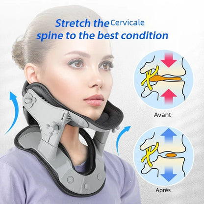 Heated Cervical Traction Collar Ration