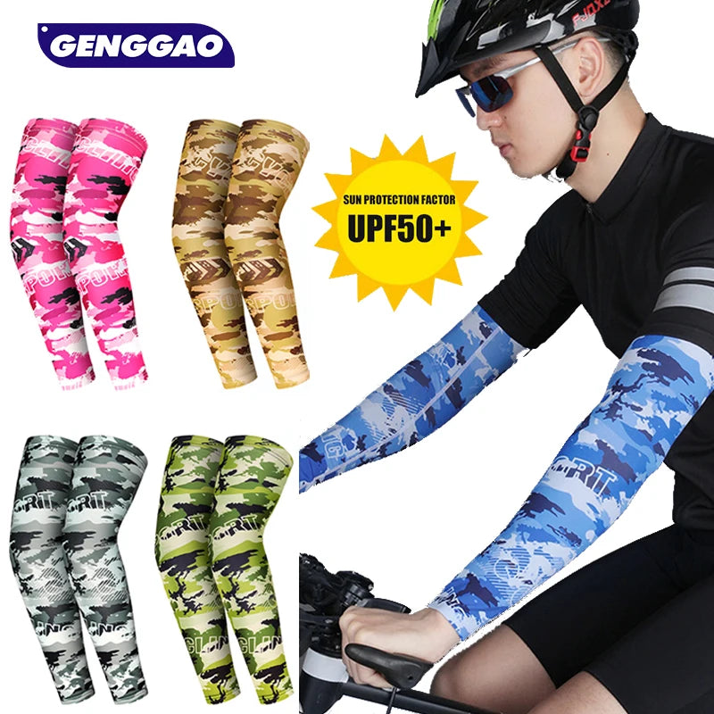 GENGGAO-1 Pair Cooling Cycling Arm Sleeves