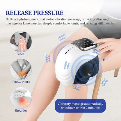 Electric knee massage machine