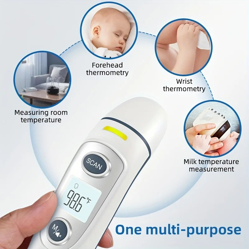 Non-contact medical forehead thermometer